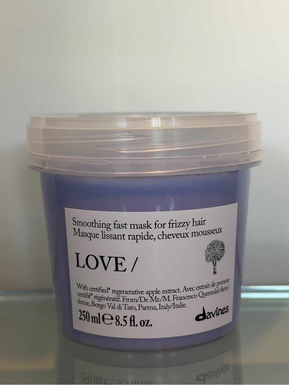 Davines LOVE Smoothing Hair Mask - New 250 ML 8.5 oz